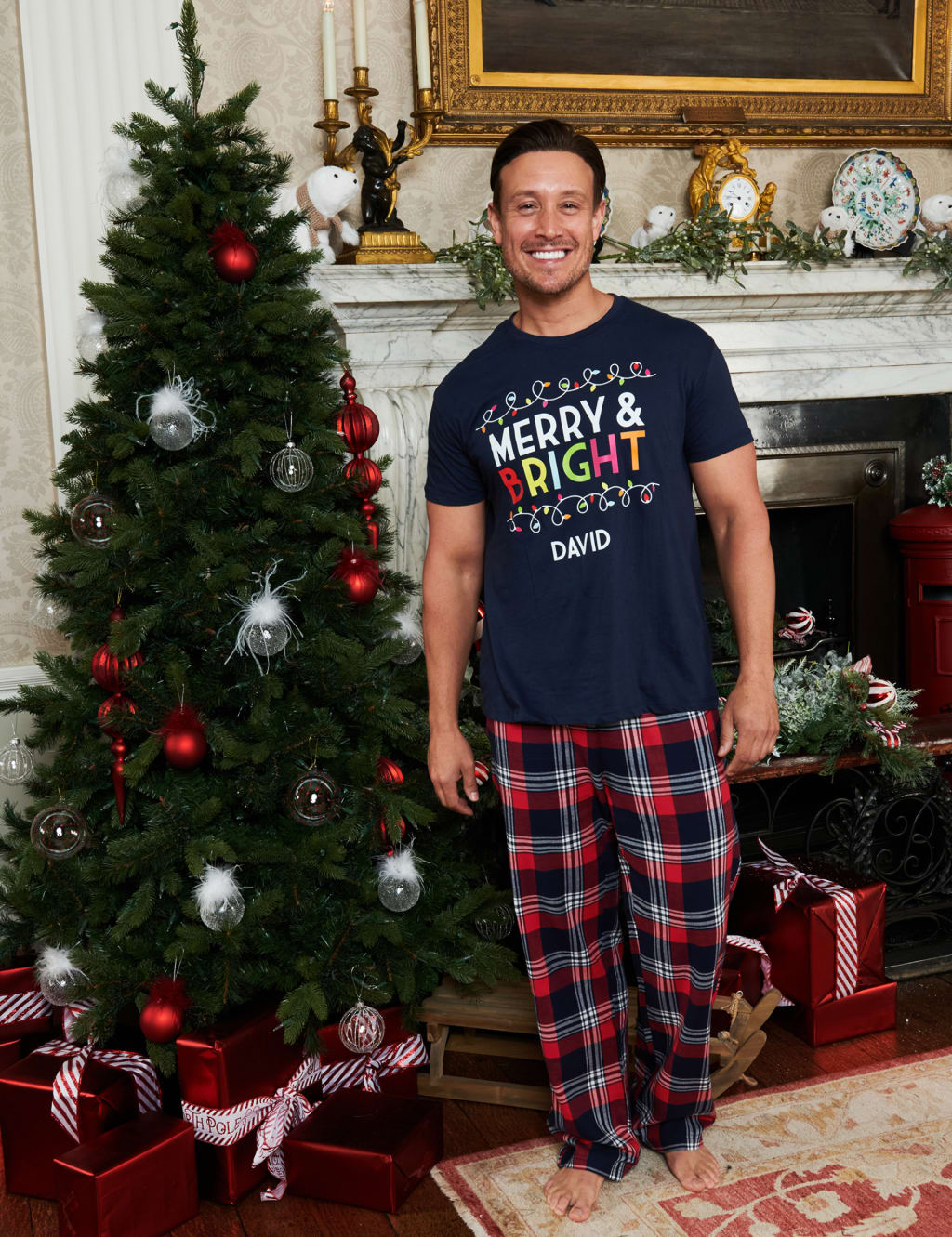 David jones christmas pyjamas shop