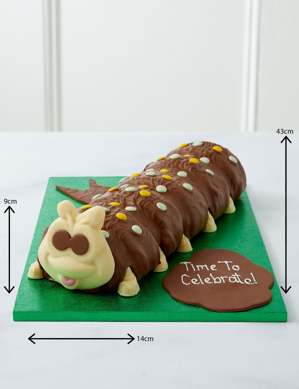 Personalised Giant Colin the Caterpillar™ Cake (Serves 40) 5 of 10