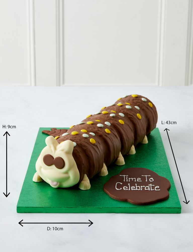 Personalised Giant Colin the Caterpillar™ Cake (Serves 40) 9 of 10