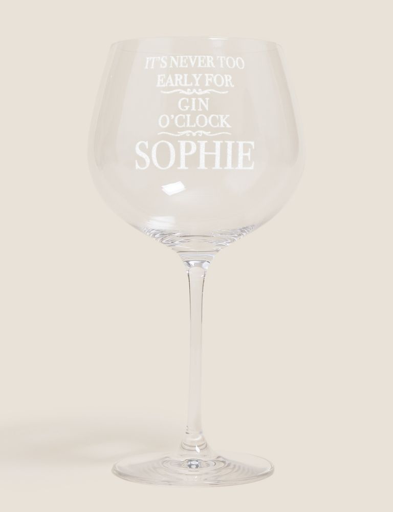 Personalised Gin Glass 1 of 2