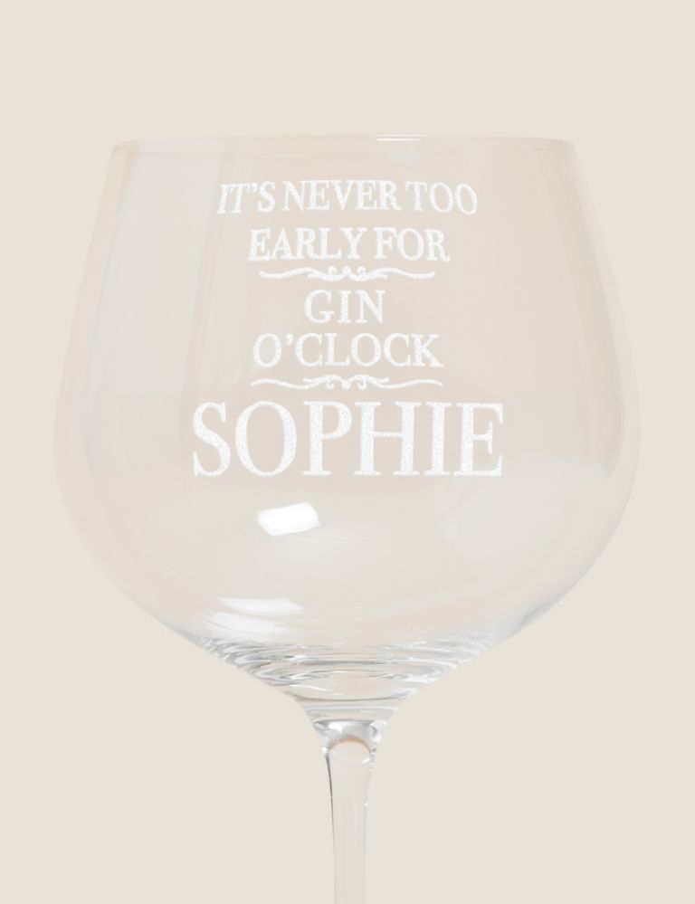 Personalised Gin Glass 2 of 2