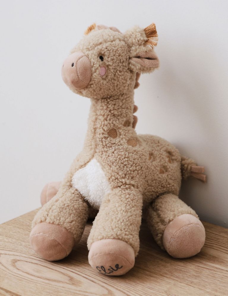 Personalised Giraffe Plush Toy 1 of 4