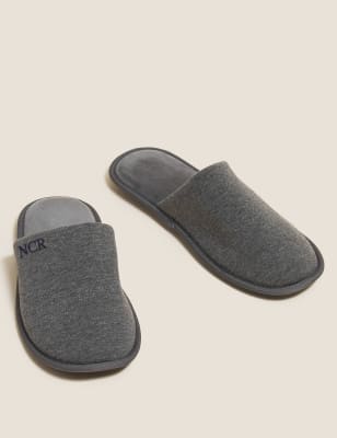 personalised slippers men