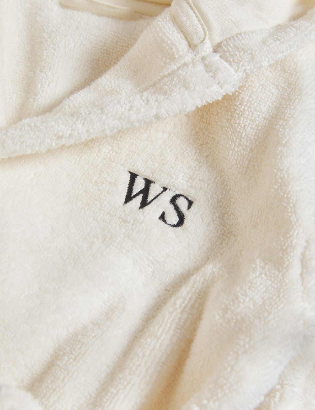 Personalised Kids' Organic Cotton Bathrobe M&S Collection M&S