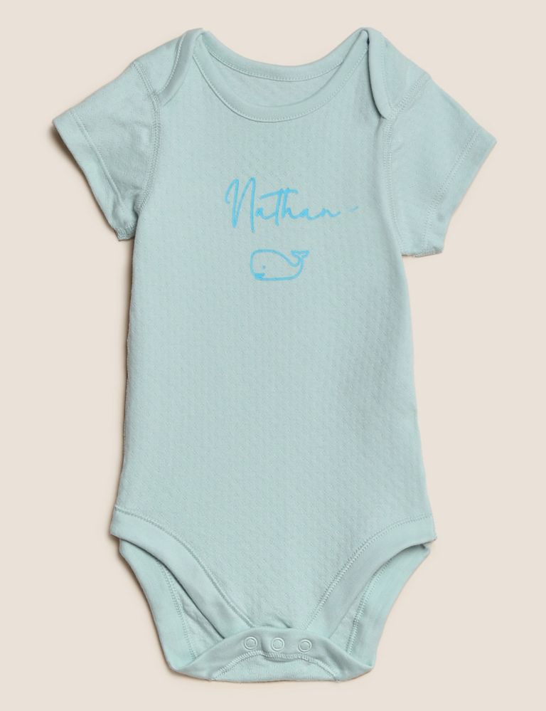 Personalised Kids' Pointelle Bodysuits (6½lbs-3 Yrs) 1 of 4