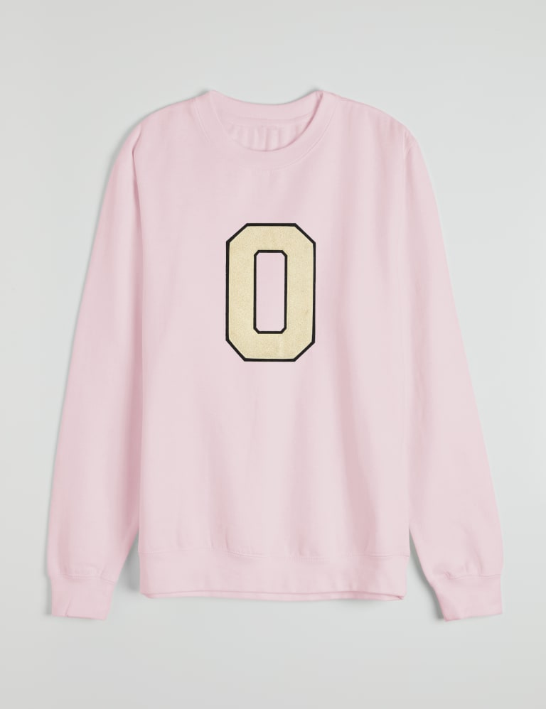 Letter a sweatshirt sale