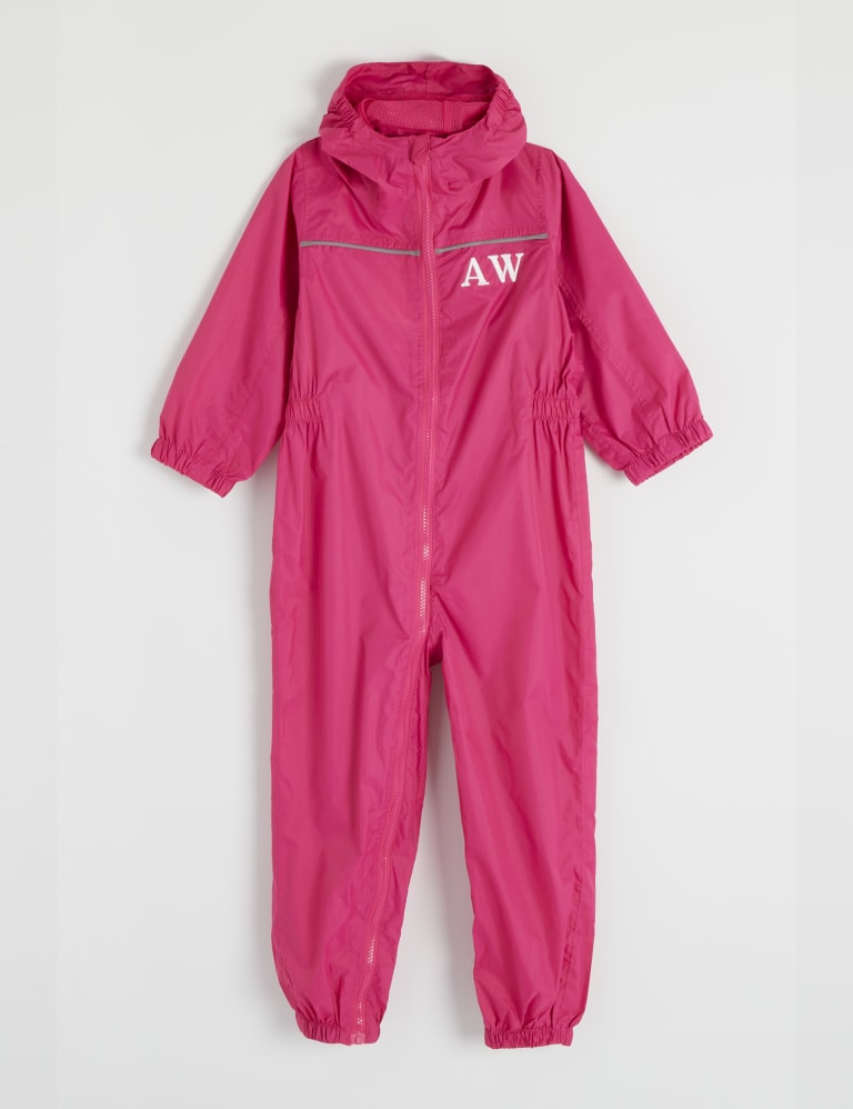 Personalised Kids Paddle Rain Suit (12 Mths-5 Yrs) 1 of 4