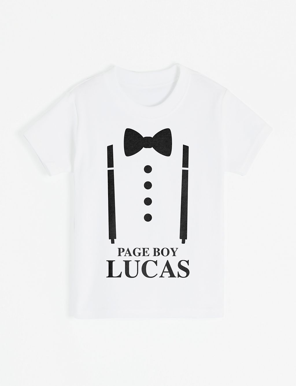 Personalised Kids Page Boy T-Shirt (3-12 Yrs) 3 of 3