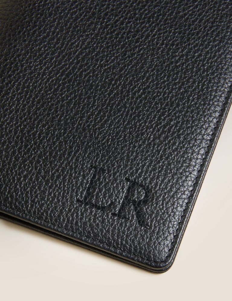 Personalised Leather Passport Holder 2 of 3