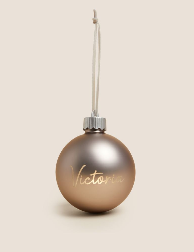 Personalised Light Up Bauble 1 of 3