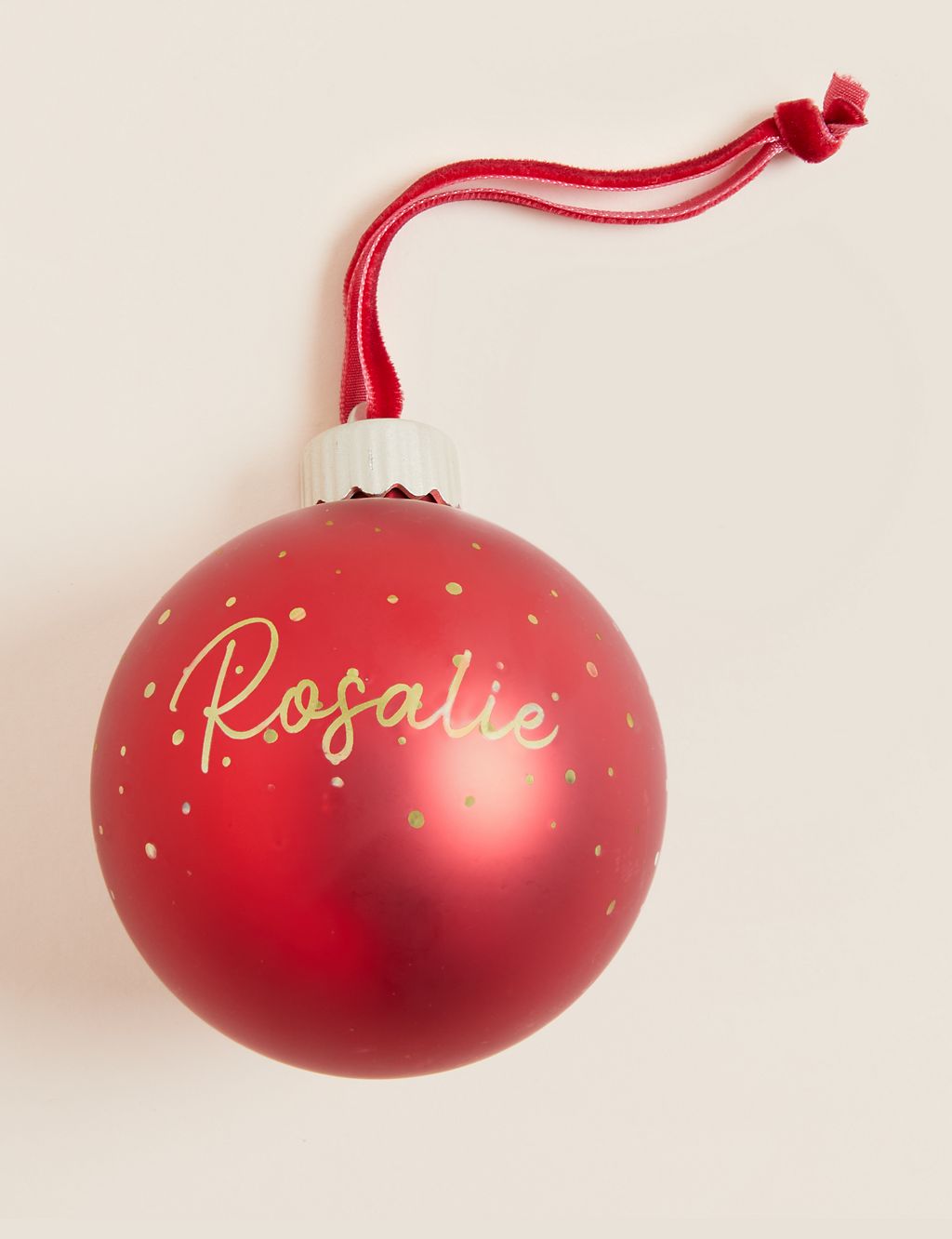 Personalised Light Up Christmas Bauble 3 of 4