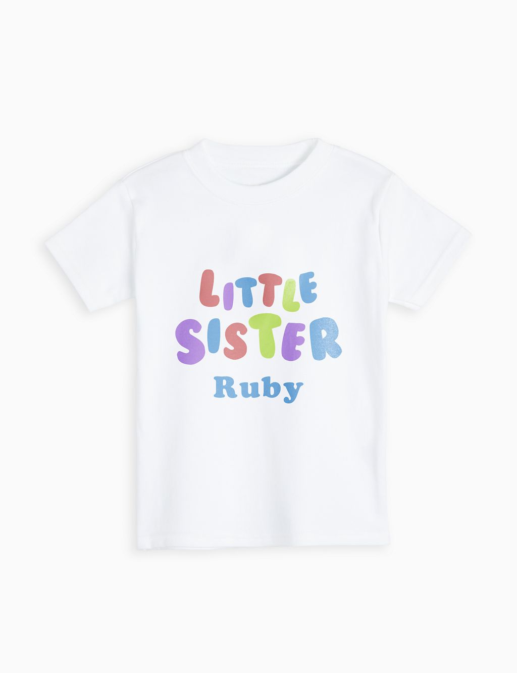 Personalised Little Sister T-Shirt (12 Mths - 6 Yrs) 3 of 3