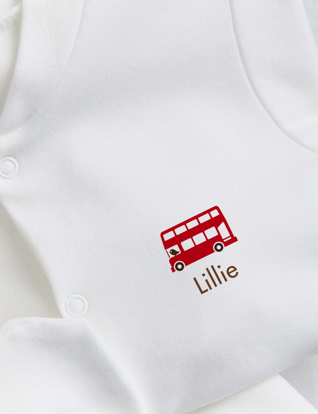 Personalised London Bus Ultimate Collection Set (0-12 Mths) 1 of 3