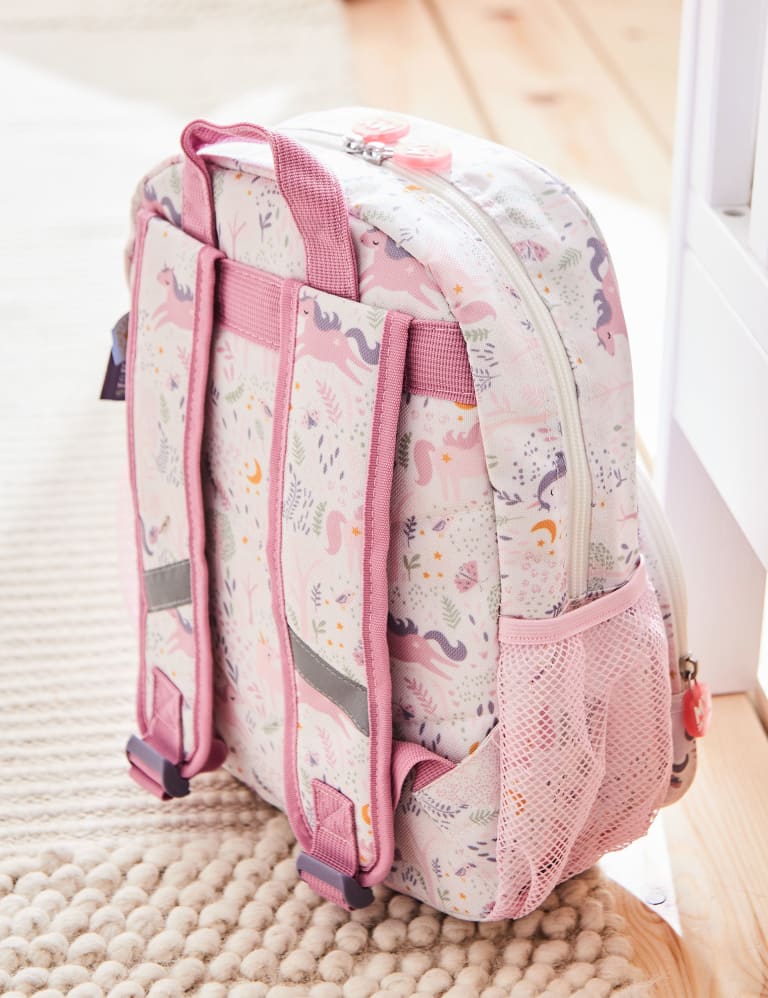 Triumph white pink backpack sales
