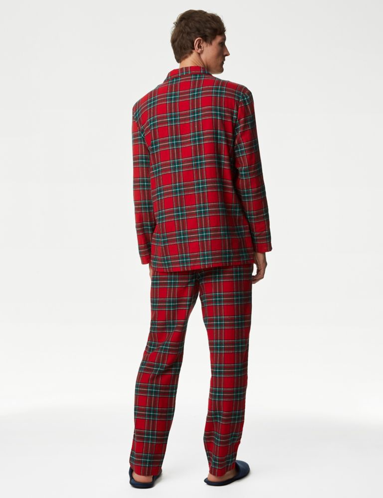 Personalised Men's Checked Pyjama Set 5 of 6