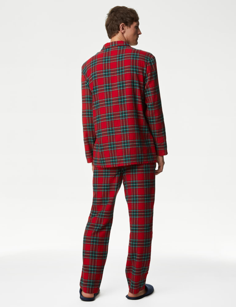 Marks and spencer store red tartan pyjamas