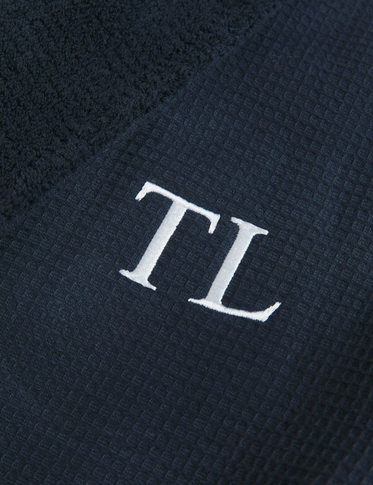 Personalised Men's Cotton Dressing Gown 2 of 2