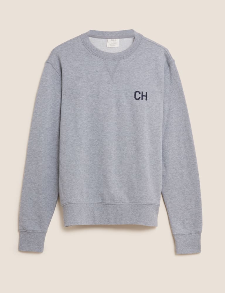 Personalised Men's Crew Neck Sweatshirt 1 of 2