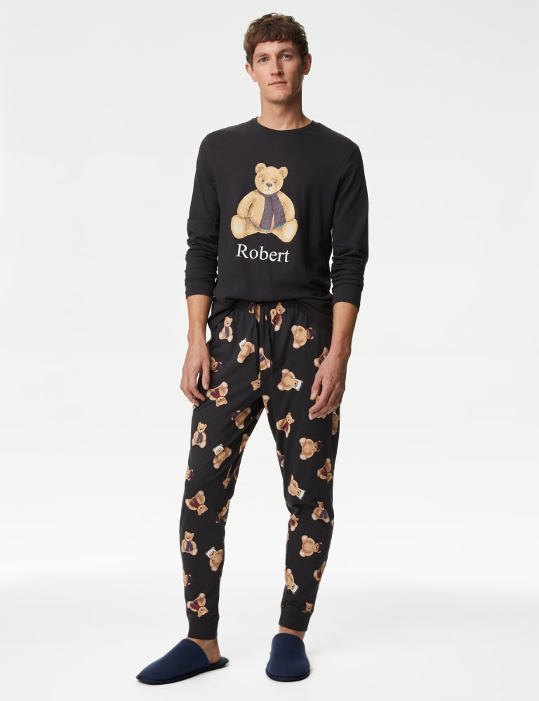 Mens lounge trousers m&s 2025