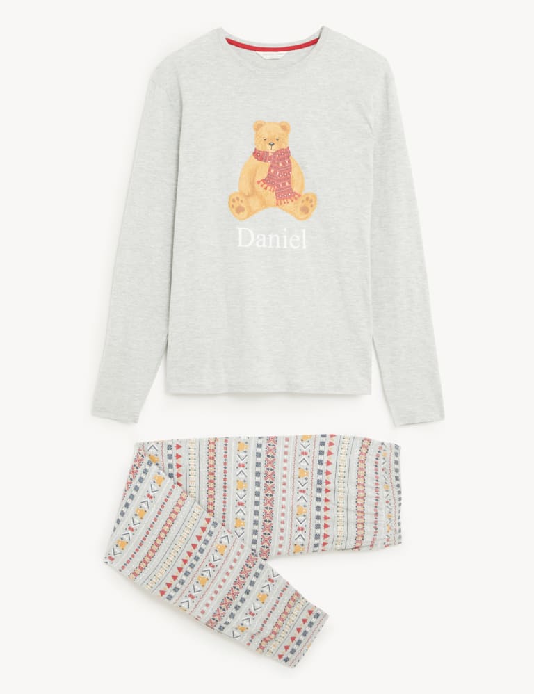 Personalised Men s Spencer Bear Pyjamas