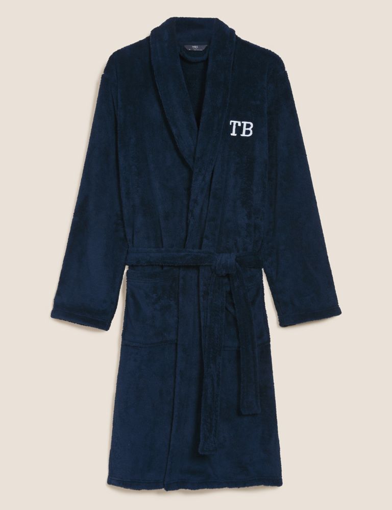 Personalised Men's Supersoft Dressing Gown 1 of 2