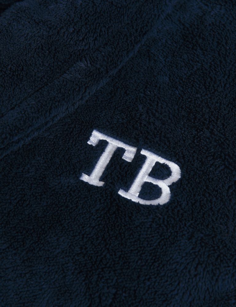 Personalised Men's Supersoft Dressing Gown 2 of 2