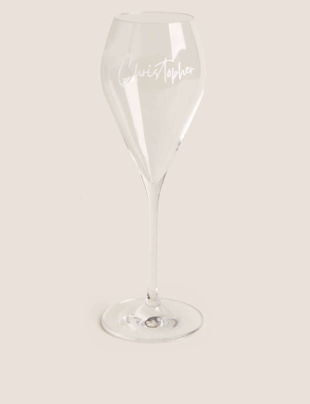 Personalised prosecco outlet glasses