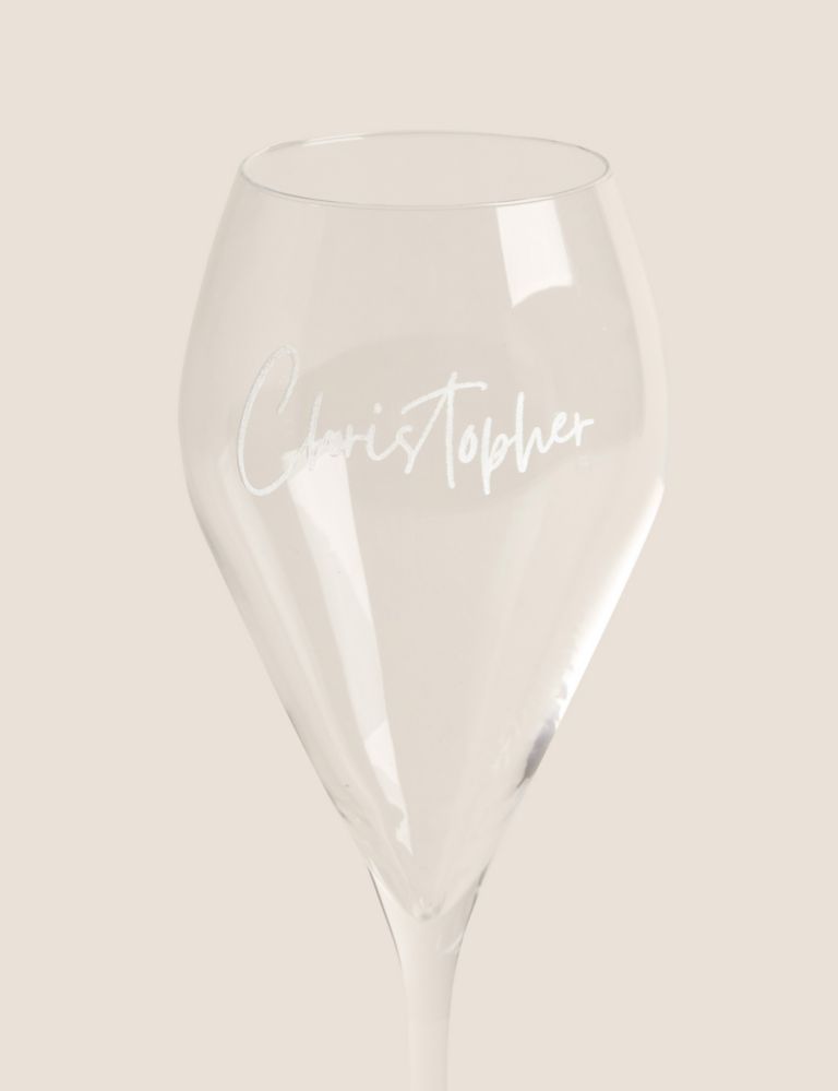 Personalised Name Prosecco Glass 2 of 2