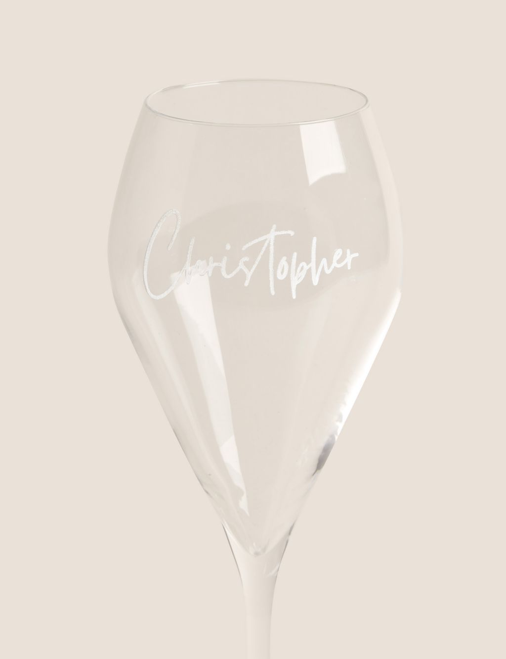 Personalised Name Prosecco Glass 2 of 2