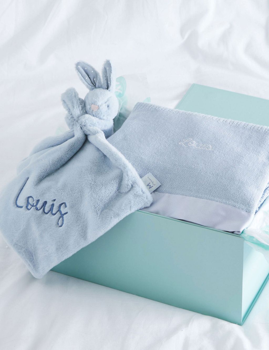Personalised New Baby Essentials Gift Set 3 of 3