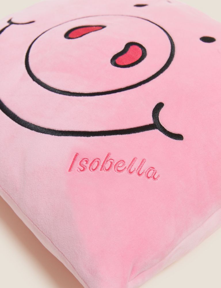 Personalised Percy Pig™ Cushion 2 of 2