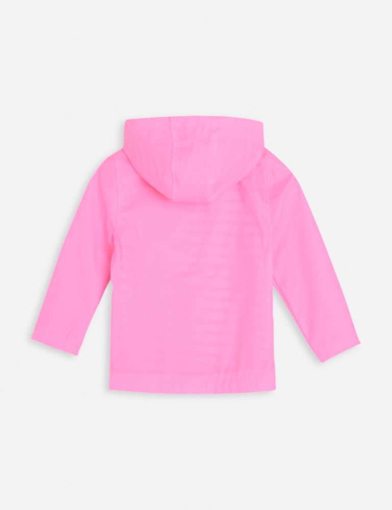 Personalised Pink Rain Jacket (6 Mths - 4 Yrs) 2 of 3