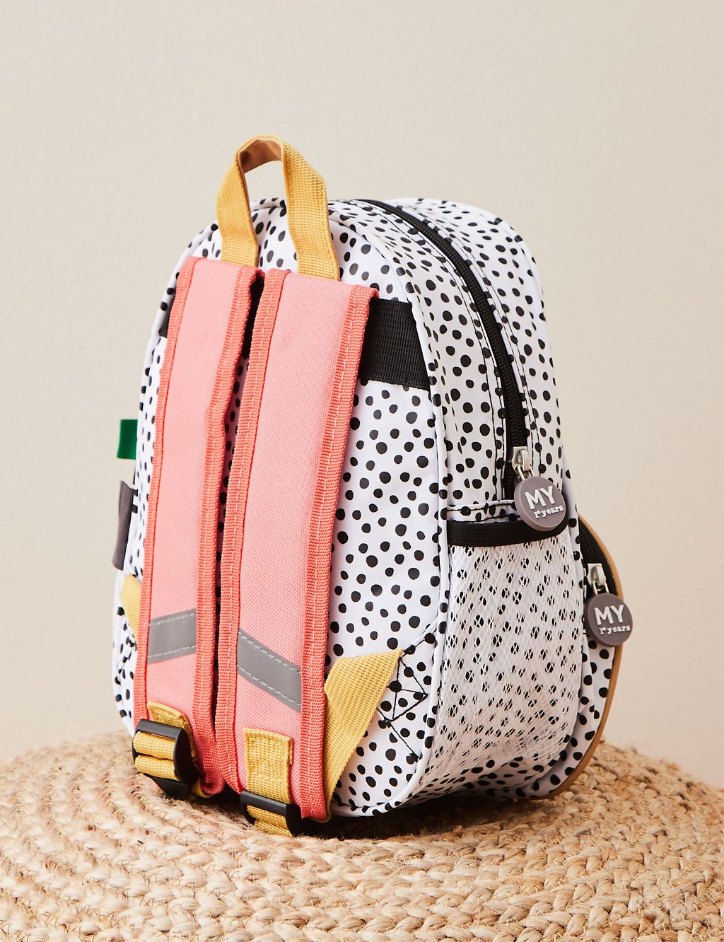 Personalised Polka Dot Mini Backpack 1 of 5