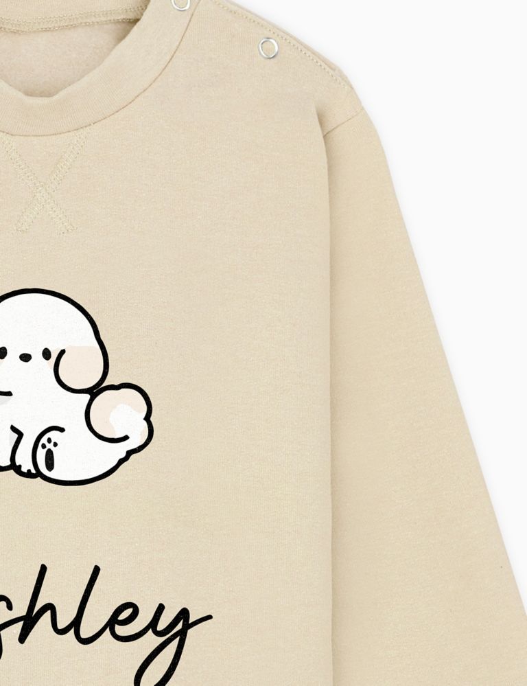 Personalised Puppy Sweatshirt (1-6 Yrs) 3 of 3