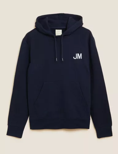 Personalised Pure Cotton Hoodie 1 of 2