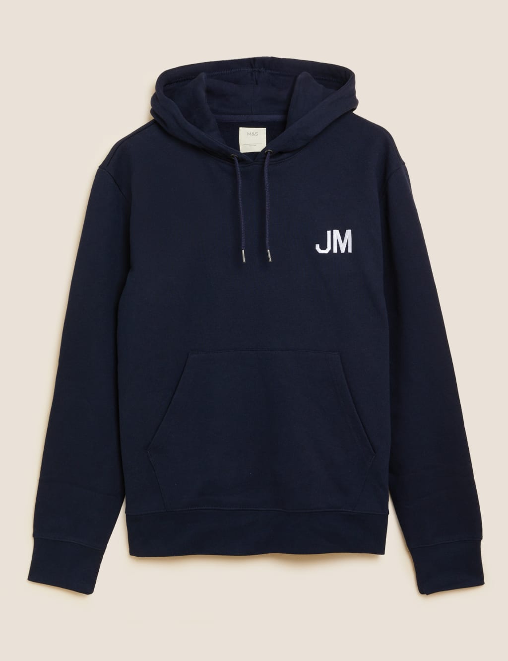 Pure Cotton Fleece Lined Hoodie, M&S Collection