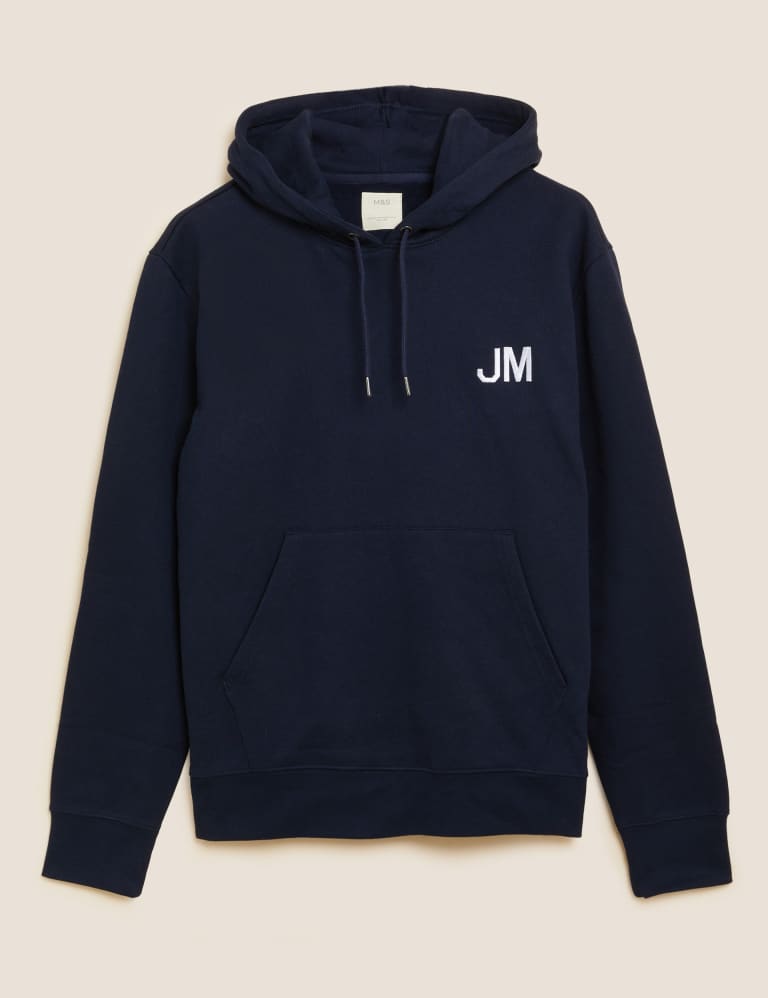 Personalised Pure Cotton Hoodie M S Collection M S