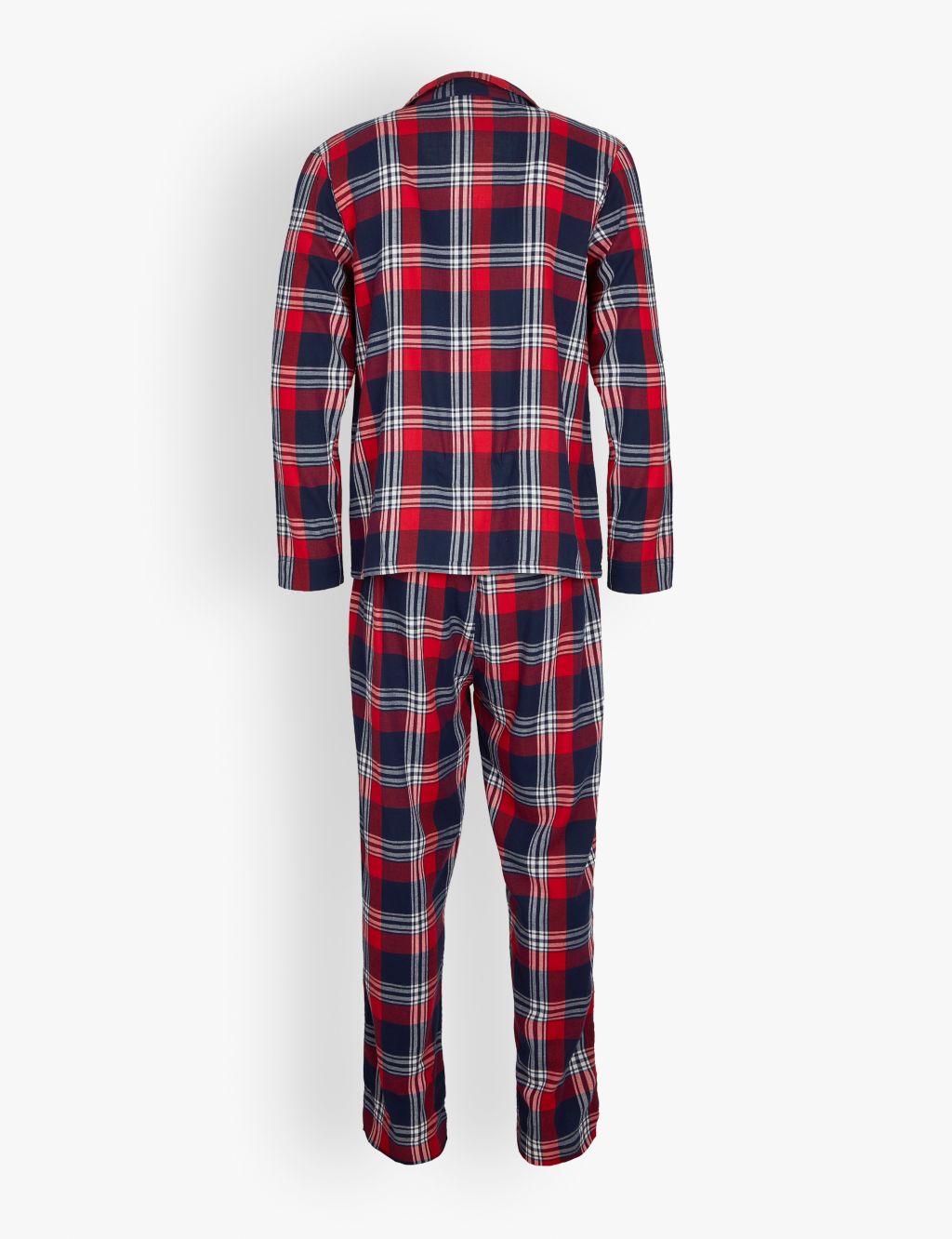 Personalised Red Tartan Mens Pyjama Set 1 of 3
