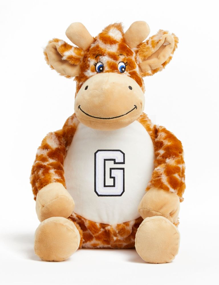 Personalised Soft Plush Giraffe 1 of 3