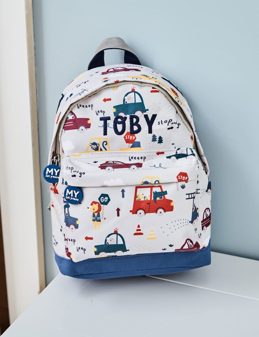 Personalised Transport Mini Backpack 3 of 4