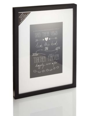Personalised Wedding Quote Frame Image 1 of 1