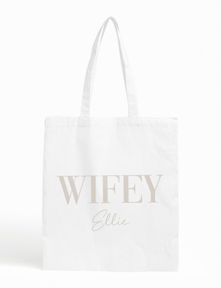 Personalised Wifey Tote Bag 1 of 3