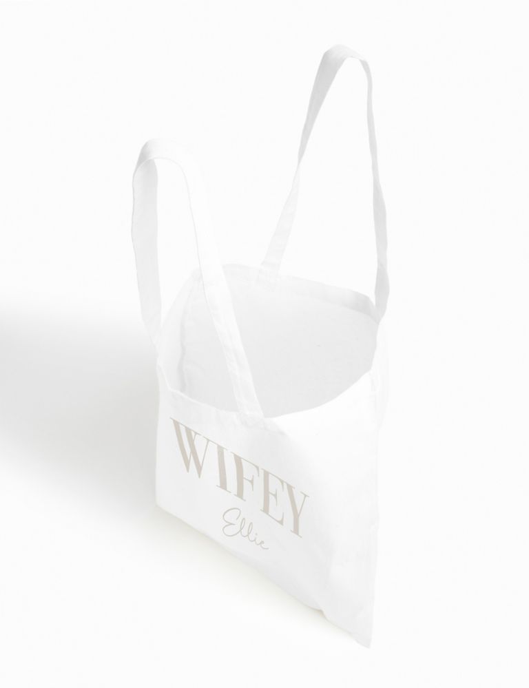 Personalised Wifey Tote Bag 3 of 3