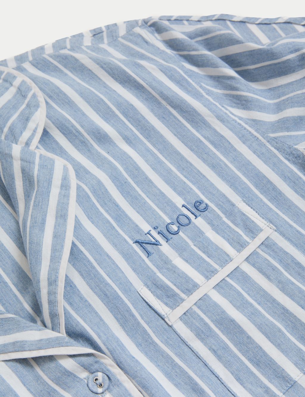 Personalised Women's Revere Nightshirt | M&S Collection | M&S