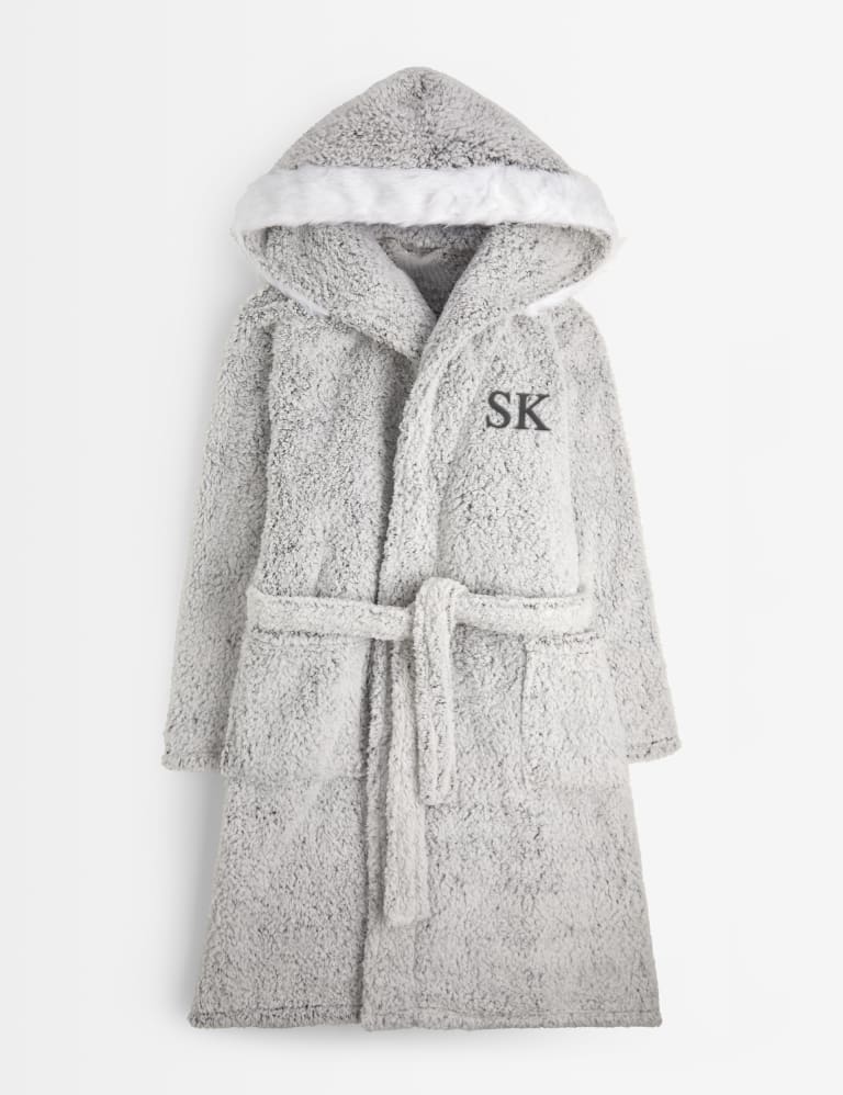 Personalised Womens Fleece Robe Dollymix M&S