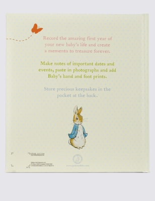 Peter Rabbit Baby Record Book M S
