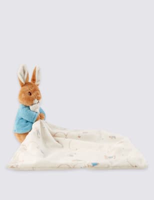 Peter rabbit shop security blanket