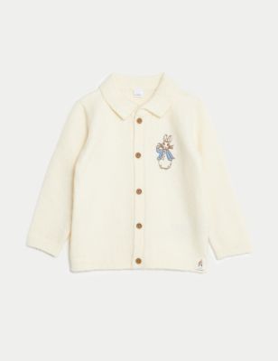 Peter Rabbit™ Knitted Cardigan (0-3 Yrs) Image 2 of 5