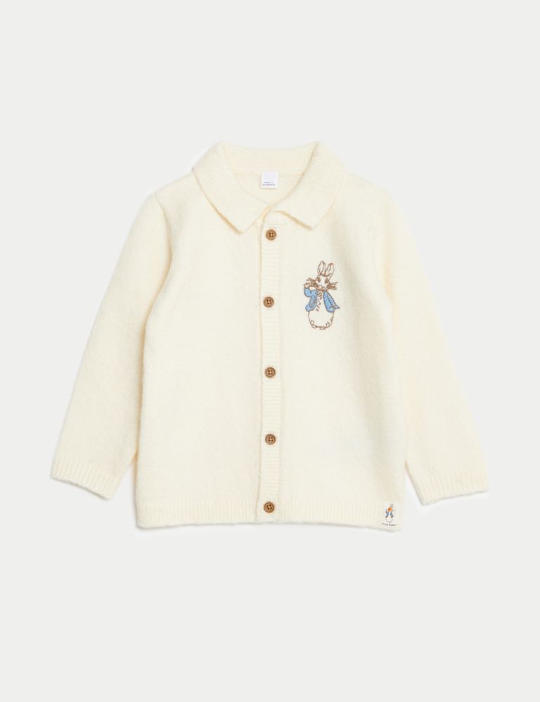 Peter Rabbit™ Knitted Cardigan (0-3 Yrs) | M&S Collection | M&S