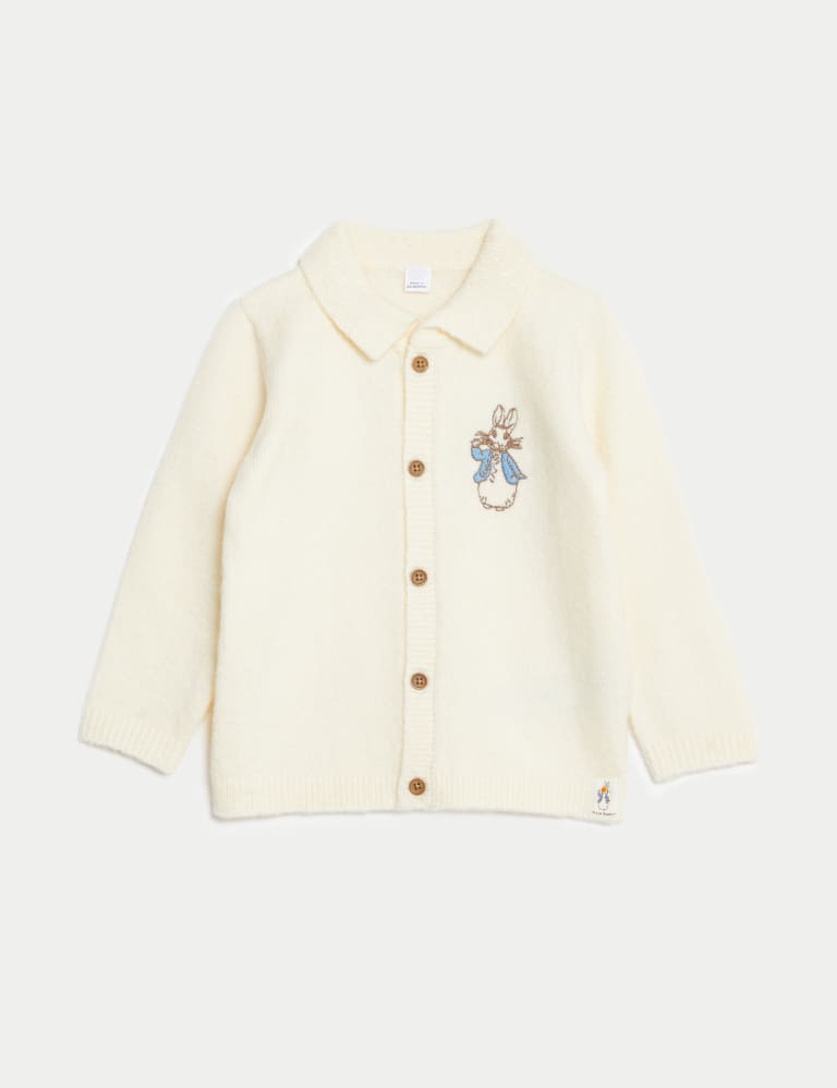 Peter Rabbit™ Knitted Cardigan (0-3 Yrs) | M&S Collection | M&S